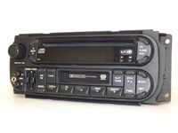 1 Factory Radio RDS AM FM CD CS iPod Aux In Compatible With 2002-2006 Jeep Chrysler Dodge P05064042AB RAZ (Renewed)