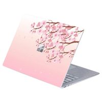 MasiBloom 1 PCS Anti-Scratch Vinyl Decal Sticker Laptop Cover Skin for 13" 13.5 inch Microsoft Surface Laptop 3 & 2 & 1 (2019/18/17 Released), Not Compatible with Surface Book (Cherry Blossoms)
