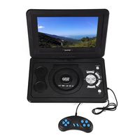 DVD Player, Asixx Portable DVD Player, 10.1inch HD TV Portable DVD Player 800480 Resolution 16:9 LCD Screen, 270 Degree Rotation, Compatible with AVI EVD DVD, SVCD, VCD, CD, CD-R/RW, MPEG-4 and JPG(US