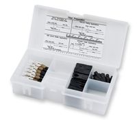 Corning Unicam SC OM2 Multimode 50 Standard Performance Pretium Fiber Optic Connector, Organizer Pack of 25 95-050-40-Z