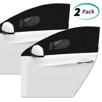 Allnice Car Window Shade 2 Pack Car Sun Shade Blocking UV Rays Car Mosquito Net Covers Front Side Windows Protects Baby Kids and Pets Fit for Most Cars Trucks and SUVs