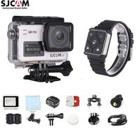 SJCAM SJ8 PRO Kit{SJ8 PRO Camera with Accessories, SJCAM Remote Watch}4k/60fps Sports Cam with Ambarella H22 Sensor,EIS,170°Wide-angle 2.33" Touchscreen,1200mAH Battery for Underwater,Outdoor Activity