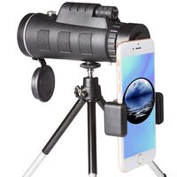 Monocular Telescope Scope, BYZL High Power Monocular Scope Waterproof Monoculars Phone Clip Tripod for Bird Watching