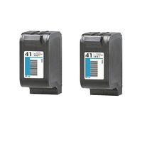 2 Pack HP 51641A Premium Remanufactured High Value Color Inkjet Cartridge