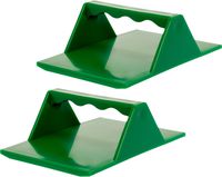 2 Pack Tamales Masa Spreaders w/Easy Grip Ergonomic Handle for Faster Better and Easier Results by Mindful Design | New and Improved (Green)