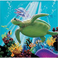 Ocean Party Beverage Napkins, 48 ct