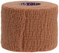 Medline Premium Co-Flex Quick-Stick Cohesive Flexible Elastic Bandage, Self-Adherent Compression Wrap, Latex Free, 2" x 5 yards, Tan (Pack of 36)