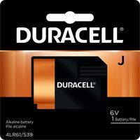 Duracell - J 6V Specialty Alkaline Battery - long-lasting battery - 1 Count (Pack of 1)