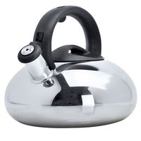 Primula PTK-6130 Catalina Stainless Steel Whistling Tea Kettle, 3-Quart, Silver