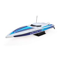 Pro Boat Sonicwake 36" Self-Righting Brushless Deep-V RTR, White, PRB08032T1