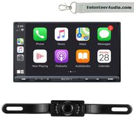 Sony XAV-AX5000 6.95" Double Din Touchscreen Digital Media Player with Apple CarPlay, Android Auto, SiriusXM Ready, Free Reverse Backup Camera