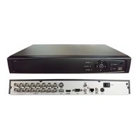 1stPV 16CH Digital Video Recorder 5in1 HD-TVI, AHD, CVI, Standard Analog& IP Cam H264 Full-HD 1080P DVR with 1TB HDD HDMI/VGA/BNV Video Output Mobile Phone APPs Great for Home Office CCTV Surveillanc