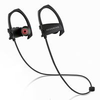 Accering Wireless Bluetooth Headphones, Best Running/Sports Earphones, IPX7 Sweatproof Bass Stereo in Ear Headset with Mic for iPhone, Gym, Workout