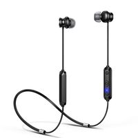 Humixx Wireless Earbuds，Bluetooth Headphones Magnetic In-ear Earbuds with Super HiFi Sound and 7 Hours Playtime Wireless Earphones(Black)
