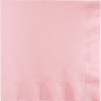 Creative Converting 240 Count Celebrations Lunch Paper Napkins, Classic Pink - 28191081