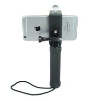 Livestream Gear - PHABLET Hand Grip Setup for Streaming, Pokemon Go, or Video, to Fit Large Sized Smartphone Devices - iPhone 6 Plus, Galaxy Note, etc. + Sport Cameras. (Phablet Hand Grip)