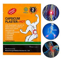 KONGDY Hot Capsicum Plaster Pain Relief Heat Patch Medical Arthritis/Backache/Shoulder/Muscle Pain Killer (7 * 10CM) (30)