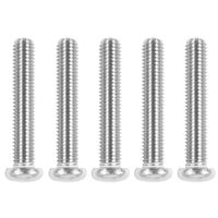Alamic M8 x 45mm Machine Screw Bolt Stainless Steel 304 for Samsung LG Vizio Philips Sony Bravia Sharps TV Wall Mount Bracket - 5 Pack