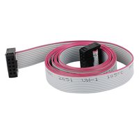 uxcell 2.54mm Pitch 2 Row 10 Pins Female to Female IDC Connector Flat Ribbon Cable 1M