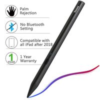 Stylus Pen for Apple iPad,Penoval Palm Rejection iPad Pencil for iPad Pro 11-in & 12.9-in,iPad Air 3,iPad 2018(6th),iPad Mini 5,Drawing/Handwriting Rechargeable Digital Pen with 2mm Replaceable Tips