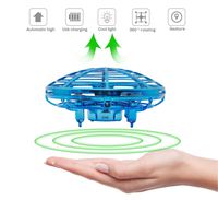 Richboom Hand Controlled Mini Drone for Kids Adults Boys Girls Gifts, Blue