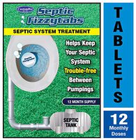 Septic Fizzytabs 12 MONTH SUPPLY