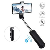 Selfie Stick, Mini Selfie Stick with Bluetooth Wireless Remote for iOS & Android, Compatible with Small Camera, iPhone11 pro/11/XS max/XS/XR/X/8/8 plus/7/7 plus/6s, Galaxy S10/S9/8, Huawei, More