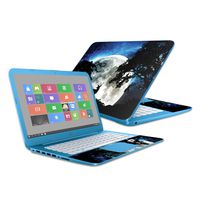 MightySkins Skin Compatible with HP Stream 14" (2016) - Moonlight Deer | Protective, Durable, and Unique Vinyl Decal wrap Cover | Easy to Apply, Remove, and Change Styles | Made in The USA