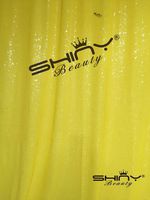 ShinyBeauty Sequin Curtain 2 Panels Glitter Backdrop 6FT Yellow Sequin Backdrop 8FT Photography Background Backdrop for Pictures