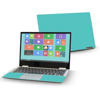 Mightyskins Skin Compatible with Lenovo Yoga 720 13" (2017) - Solid Turquoise | Protective, Durable, and Unique Vinyl Decal Wrap Cover | Easy to Apply, Remove, and Change Styles | Made in The USA