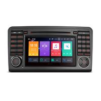 XTRONS 7 Inch Android 9.0 Octa Core 4G RAM 64G ROM HD Digital Multi-Touch Screen DVR Car Stereo DVD Player Tire Pressure Monitoring WiFi OBD2 for Mercedes Benz X164 W164 ML GL