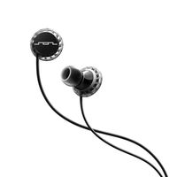 SOL REPUBLIC Relays Sport Wired 3-Button In-Ear Headphones, Apple Compatible, Secure Fit For Workouts, Won't Fall Out, In-Ear Noise Isolation, 4 Ear Tip Sizes, Great For Calls, 1151-31 Black