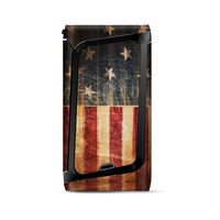Skin Decal Vinyl Wrap for Smok Morph 219 Kit | Vape Stickers Skins Cover| Vintage American Flag Distressed red White Blue