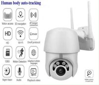 1080P PTZ Outdoor IP Camera Topmall1 Speed Wireless WiFi Security Camera Dome Auto-Tracking Pan Tilt Zoom 2MP Net Work Loop Recording CCTV Surveillance