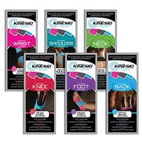Kinesio® Tex Pre-Cut Application Starter Set With Display - 10 OF EACH