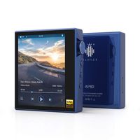 HIDIZS AP80 Hi-Fi Lossless MP3 Player with Bluetooth, High Resolution Digital Audio Player, DSD Support Hi-Res Music Player with Full Touch Screen (Blue)