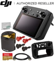DJI Smart Controller Remote (16GB NA) with Ultra-Bright 5.5" Full HD Screen Must-Have Bundle - CP.MA.00000080.01