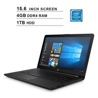 2020 Premium HP Pavilion 15.6 Inch Laptop, Intel Celeron N4000 up to 2.6GHz, Intel UHD 600, 4GB DDR4 RAM, 1TB HDD, WiFi, Bluetooth, HDMI, DVD, Webcam, Windows 10 (Renewed)