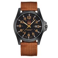 Tronet Quartz Watches for Men on Deals !SOKI Fashion Men's Military Watch Woven Nylon Belt Calendar Quartz Watch