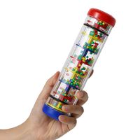 Rainmaker 8 inch Mini Rainstick for babies Rattle Tube Rain Stick Shaker Music Sensory Auditory Instrument Toy For baby child girl (8 inch)