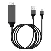 AAXA USB Type C to HDMI Presentation Cable for Samsung Galaxy S8/S9 MacBook Pro, Plug and Play Design, Up to 4K UHD, Works with AAXA Pico/Micro Projectors