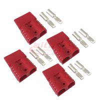 120A Battery Connector Quick Connect Battery Modular Power Connectors Quick Disconnect (Red)