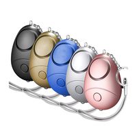 Safe Sound Personal Alarm, 5 Pack 140DB Personal Alarm Keychain Siren Song with LED Lights, Emergency Safety Alarm Keychains for Women Men kids and seniors, Elderly