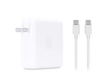 Apple 87W USB-C to USB-C Power Adapter Charger for MacBook Pro 15-inch, with 2 Meter Charge Cable - Bundle (Renewed)