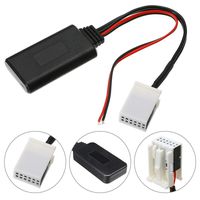 Zqasales Car Audio Bluetooth Module Radio Stereo Bluetooth Receiver Aux Cable Adapter for Peugeot 207 307 407 308