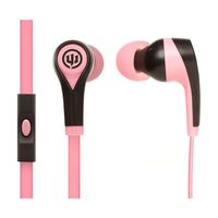 Wicked Audio Drive 900cc Earbuds with Enhanced Bass, (Pink)