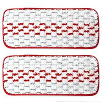 VideoPUP 2PCS Replacement Microfiber Washable Spray Mop Pads Compatible with ProMist Max Spray Mop Reusable Refill Mop Pads