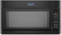 Maytag 30 in. W 2.0 cu. ft. Over the Range Microwave in Black with Sensor Cooking