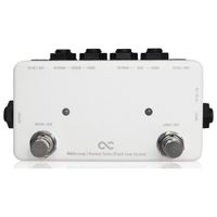One Control White Loop Flash 2-Channel Switcher Pedal