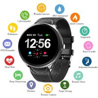 UWINMO Smart Watch, Fitness Tracker with Heart Rate Monitor & Blood Pressure Monitor for Android & iOS, Waterproof Activity Tracker with Calorie Counter & Pedometer, Smartwatch for Women Men
